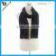 black color on sale factory supply hand knitted scarf