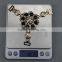 flower shape shoe upper accessories sandal metal buckels&