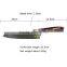 Professional Damascus knife ladder pattrns blade G10 handle                        
                                                Quality Choice