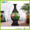 Elegant and beautiful Chinese folk art style resin wedding decorating flower vase