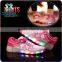 halloween New Kids Fashion LED Light Shoes PU Leather Casual Boy&Girl Toddler Shoes Luminous Antiskid Bottom Children Sneakers /