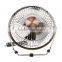 Vintage Retro 4/6 Inch 360 degree Bronze Metal USB Cooling PC Laptop Desktop Portable Desk Mini Fan