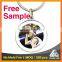 Free Sample_two sided basketball advertising customized key ring