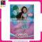 hard material plastic toys dolls for girls