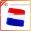 custom made logo basketball sweatband set/wristband and headband