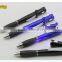 Ball pen with nail clipper with led light ball pen