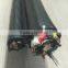 24 core single mode non metallic strength member figure 8 fiber optic cable