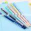 wholesale DIY creative stationery personalized Novelty blank black golden ball point pen lovely cute mini bear printed gel pens