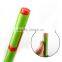 New fancy color blocking ball pen with side retractable
