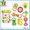 Wholesale promotion baby rattles nipple music best infant toys