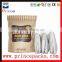 China manufacturers free samples flat bottom black coffee aluminum foil bags with valve