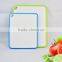Popular 2-piece plastic chopping blocks set of cutting board
