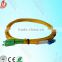FTTH optical fiber sc-lc patch cord with LSZH jacket,duplex singlemode sc-lc fiber optic patch cord cable 9/125 1.5m