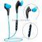 colorful bluetooth earbud wireless headset stereo for sporting,running,exercise,gym