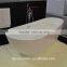 one person acrylic indoor free standing soaking bathtub