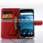 Manufacturer Wholesale Flip Magnetic wallet leather case with card slots For ZTE Axon pro lowest price
