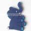 Elephant Shaped Cute Custom Soft Rubber Key Chain Wholesale PVC Key ring