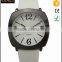 LOGO custom fashin leather watch stainless steel back women