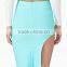 Fashion Ladies Women Sexy Solid Slim Asymmetric Hem Casual Mini Skirt