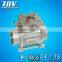 3pc ISO5211 mounting pad ball valve 1000PSI PN64