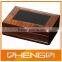 Custom Make Matte Wooden Tea Chest Box with Compartments