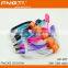 wholesale colorful fast charger micro to 8 pin 2 in 1 led usb cable