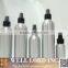 Natural aloe oil for hair care 110ml aluminum pump container