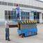 15m 20m mobile hydraulic scissor lift for painting, car wash, furniture, container