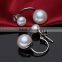 fasion jewelry 925 sterling silver double stud earrings
