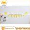 Hot sale party banner colorful dot string flag cheap party pennant decorations