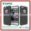 Wholesale mobile phone back cover PC+TPU shockproof combo plastic shell phone case for iphone 6 6s plus