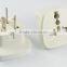 Universal to 3 flat pin adaptor plug travel adaptor with safety shutter australian adaptor travel accessories