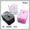 low price price universal multi travel adapter with 2 usb charger