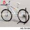 Stainless steel floor bike stand bicycle front or rear wheel parking rack