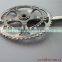 xacd made titanium bicycle crankset titanium chainring titanium spider titanium crank customized