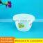 Disposable plastic take away hot soup bowl