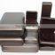 Advanced customization cheap jewelry boxes velvet & Metal jewelry box