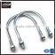 Zinc Plated Hot-rolled Steel U Bolt with Washer and Nut