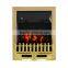 HOMCOM Golden LED Flame Electric Fire Place