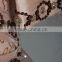 RSE689 Long Sleeves Bronze Indian Beaded Dresses For Muslim Mother Of The Bride