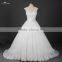 RSW912 Wholesale  Scoop Neckline Vintage Lace Wedding Dresses 2016 With Belt Bridal Ball Gown Wedding Gown