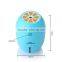Lemon shape ultrasonic portable air cool mist maker fogger mini humidifier with led light
