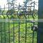 Folding Dark Green PVC Coated Welded Wire Mesh Fence Panels