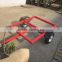 4' x 4' red Trailer small trailer with powder coated