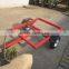 4' x 4' red Trailer small trailer with powder coated