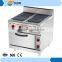 Free Standing Stainless Steel Electric Range with Oven/Hot Plate