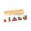 Montessori Materials Wooden Toys Learning Geometric Composition Decomposition Plate Puzzle Baby Early Learning Toys