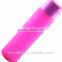 2015 hot sale custom made glass water bottle with silicone sleeve