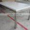 quality modern stainless steel bar table tea table coffee table
