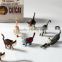 Antique animal movie cartoon mini dog figurine